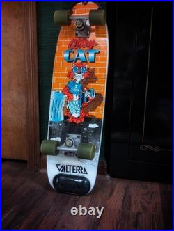 The Original 1987 Valterra Alley CAT Vintage Skateboard Nearly Mint
