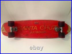 The first Santa Cruz skateboard