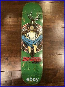 Tom Green Birdhouse Skateboard Deck Signed