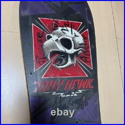 Tony Hawk 1988 Powell Deck Signed by Lester Kasai & Pierre André Ultra Rare F/S Tony Hawk 1988 Powell Deck Signed by Lester Kasai & Pierre André Ultra Rare F/S