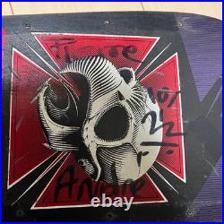 Tony Hawk 1988 Powell Deck Signed by Lester Kasai & Pierre André Ultra Rare F/S Tony Hawk 1988 Powell Deck Signed by Lester Kasai & Pierre André Ultra Rare F/S