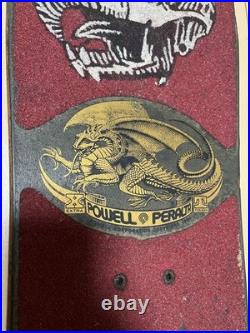 Tony Hawk 1988 Powell Deck Signed by Lester Kasai & Pierre André Ultra Rare F/S Tony Hawk 1988 Powell Deck Signed by Lester Kasai & Pierre André Ultra Rare F/S