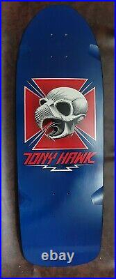 Tony Hawk Powell Peralta Bones Brigade Skateboard Deck Reissue Blue 2nd series