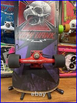 Tony Hawk Powell Peralta Skateboard Vintage 1980's Deck Tracker Tony Hawk Powell Peralta Skateboard Vintage 1980's Deck Tracker