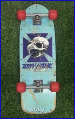 Tony Hawk Powell Peralta Vintage 1985 Skateboard Deck OG Sea Foam Pig Rare