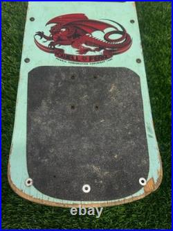 Tony Hawk Powell Peralta Vintage 1985 Skateboard Deck OG Sea Foam Pig Rare Tony Hawk Powell Peralta Vintage 1985 Skateboard Deck OG Sea Foam Pig Rare