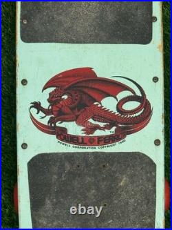 Tony Hawk Powell Peralta Vintage 1985 Skateboard Deck OG Sea Foam Pig Rare Tony Hawk Powell Peralta Vintage 1985 Skateboard Deck OG Sea Foam Pig Rare