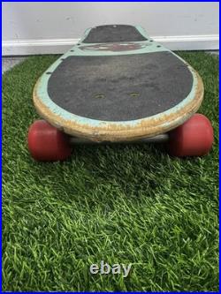Tony Hawk Powell Peralta Vintage 1985 Skateboard Deck OG Sea Foam Pig Rare