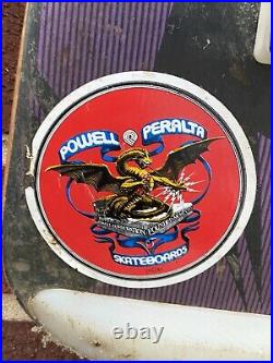 Tony Hawk Powell Peralta Xt 1983 100% Original Skateboard Signed Autographed