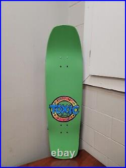 Toxic Denny Riordon Built Skateboard Deck Brand X
