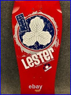 Tracker Skateboards Lester Kasai Oak Leaf Model 2006 Repro