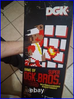 ULTRA RARE DGK OG Marcus McBride'Super Mario Bros' Deck SURVIVOR