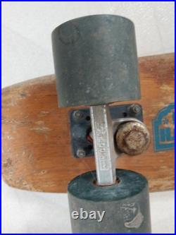 USED Vintage 70's Logan Earth Ski Skateboard