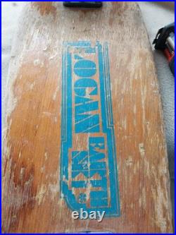 USED Vintage 70's Logan Earth Ski Skateboard