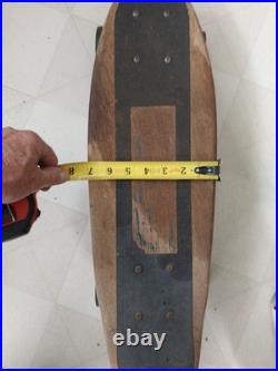 USED Vintage 70's Logan Earth Ski Skateboard