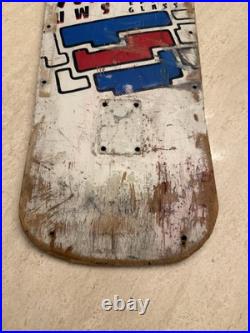 Uncle Wiggley Fishstik Epoxy Glass Skateboard Deck OG 1985 Vintage Rare