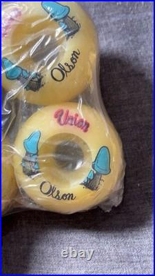 Used NOS 90s union wheels Olson 48mm