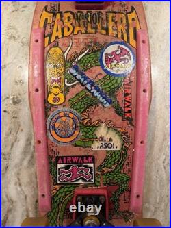 VINTAGE 1987 Powell Peralta Steve Caballero Skateboard COMPLETE- OG Survivor