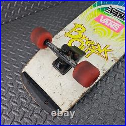 VINTAGE 80's Skateboard Action Sports Break Out With Stickers Complete Rare