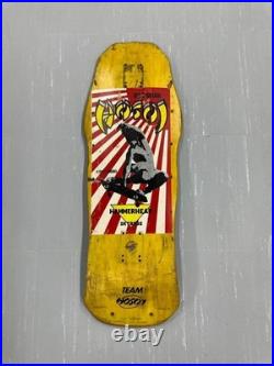 VINTAGE DECK Hosoi Hammerhead Santa Cruz Skateboard Yellow