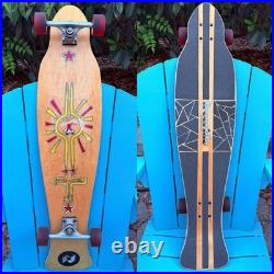 VINTAGE FREERIDE COMPLETE LONGBOARD SKATEBOARD 41 1990s KEITH HARING GRAPHICS