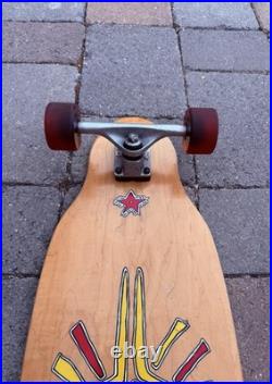 VINTAGE FREERIDE COMPLETE LONGBOARD SKATEBOARD 41 1990s KEITH HARING GRAPHICS