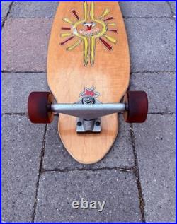 VINTAGE FREERIDE COMPLETE LONGBOARD SKATEBOARD 41 1990s KEITH HARING GRAPHICS