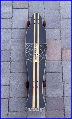 VINTAGE FREERIDE COMPLETE LONGBOARD SKATEBOARD 41 1990s KEITH HARING GRAPHICS