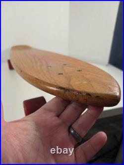 VINTAGE SIMS PURE JUICE Wood Deck 70's 30 Inch Skateboard KRYPTONICS ACS-651