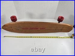 VINTAGE SIMS PURE JUICE Wood Deck 70's 30 Inch Skateboard KRYPTONICS ACS-651