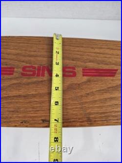 VINTAGE SIMS PURE JUICE Wood Deck 70's 30 Inch Skateboard KRYPTONICS ACS-651