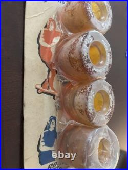 VINTAGE STOKER URETHANE SKATEBOARD WHEELS ON CARD 1970s By Roller Sports Inc