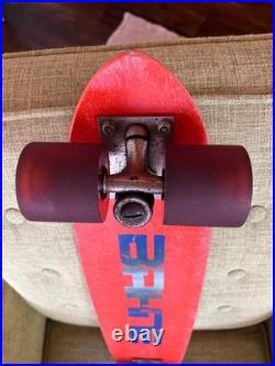 VINTAGE Skateboard Bahne 26 Early Model Chicago Trucks Stoker RSI Loose Bearing