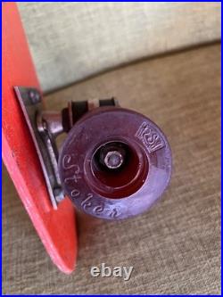 VINTAGE Skateboard Bahne 26 Early Model Chicago Trucks Stoker RSI Loose Bearing