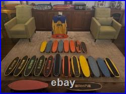 VINTAGE Skateboard Bahne 26 Early Model Chicago Trucks Stoker RSI Loose Bearing