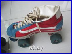 VINTAGE VANS ACS 430 QUAD SKATES Made In USA SIZE 8.3-9