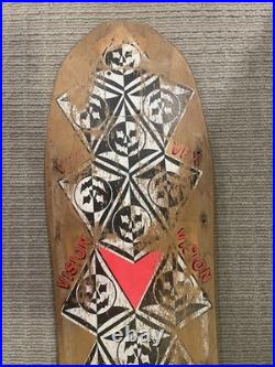 VINTAGE Vision Vex Cave Skateboard Deck