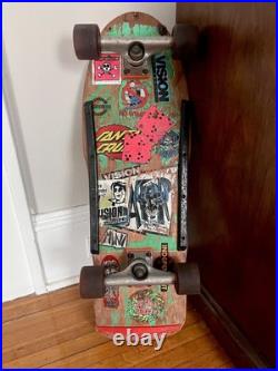 VISION Gator Skateboard Deck. Vision Mark Gonzales Sticker And Stage 1 Indies VISION Gator Skateboard Deck. Vision Mark Gonzales Sticker And Stage 1 Indies