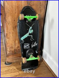 VTG 1980s Variflex Grasshopper Skateboard Street Wheels Deck Complete Fishtail