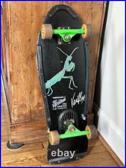 VTG 1980s Variflex Grasshopper Skateboard Street Wheels Deck Complete Fishtail
