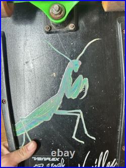 VTG 1980s Variflex Grasshopper Skateboard Street Wheels Deck Complete Fishtail