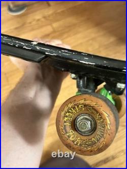 VTG 1980s Variflex Grasshopper Skateboard Street Wheels Deck Complete Fishtail