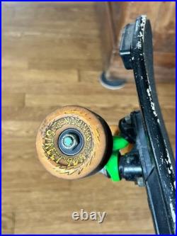 VTG 1980s Variflex Grasshopper Skateboard Street Wheels Deck Complete Fishtail