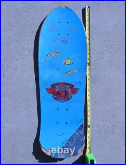 VTG 1988 Powell Peralta TOMMY GUERRERO 7PLY Flaming Dagger Skateboard Deck RARE