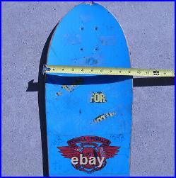 VTG 1988 Powell Peralta TOMMY GUERRERO 7PLY Flaming Dagger Skateboard Deck RARE