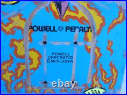 VTG 1988 Powell Peralta TOMMY GUERRERO 7PLY Flaming Dagger Skateboard Deck RARE