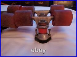VTG GT Wheels (8) & GT Pro-Trax Trucks (4) Set Of 2 Pre-owned Used Skateboard