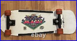 VTG Maui and Sons California 1980s 1990 Sharkley Brothers Skateboard Deck Rare