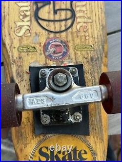 VTG OG Gordon & Smith Warp Tail Skateboard ACS 650, Road Rider 2, & Power Paws