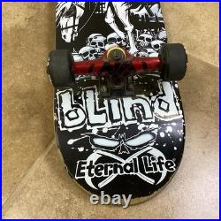 VTG RARE Y2K James Craig Blind Reaper Skateboard Complete Spitfire Thunder Black